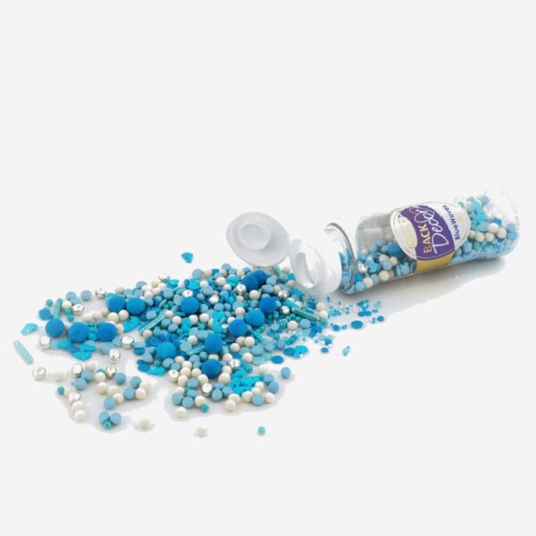 POSYPKA BLUE WAVES - NIEBIESKA 110 g MIĘKKA CHRUPIĄCA, z czekoladą - obrazek 2