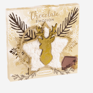 Pudełko Pralin z Ozdobą Drewnianą