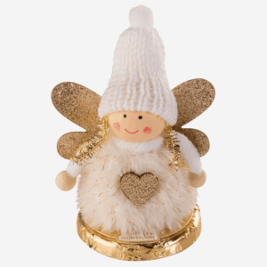 Figurka aniołka na pralinie