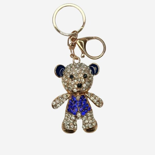 CZEKOLADOWY PREZENT PRALINY PREMIUM Z BRELOKIEM TEDDY - NIEBIESKI - obrazek 5