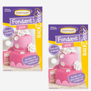 Różowa Masa Cukrowa, 250 g / Gotowa do użycia / Bez oleju palmowego