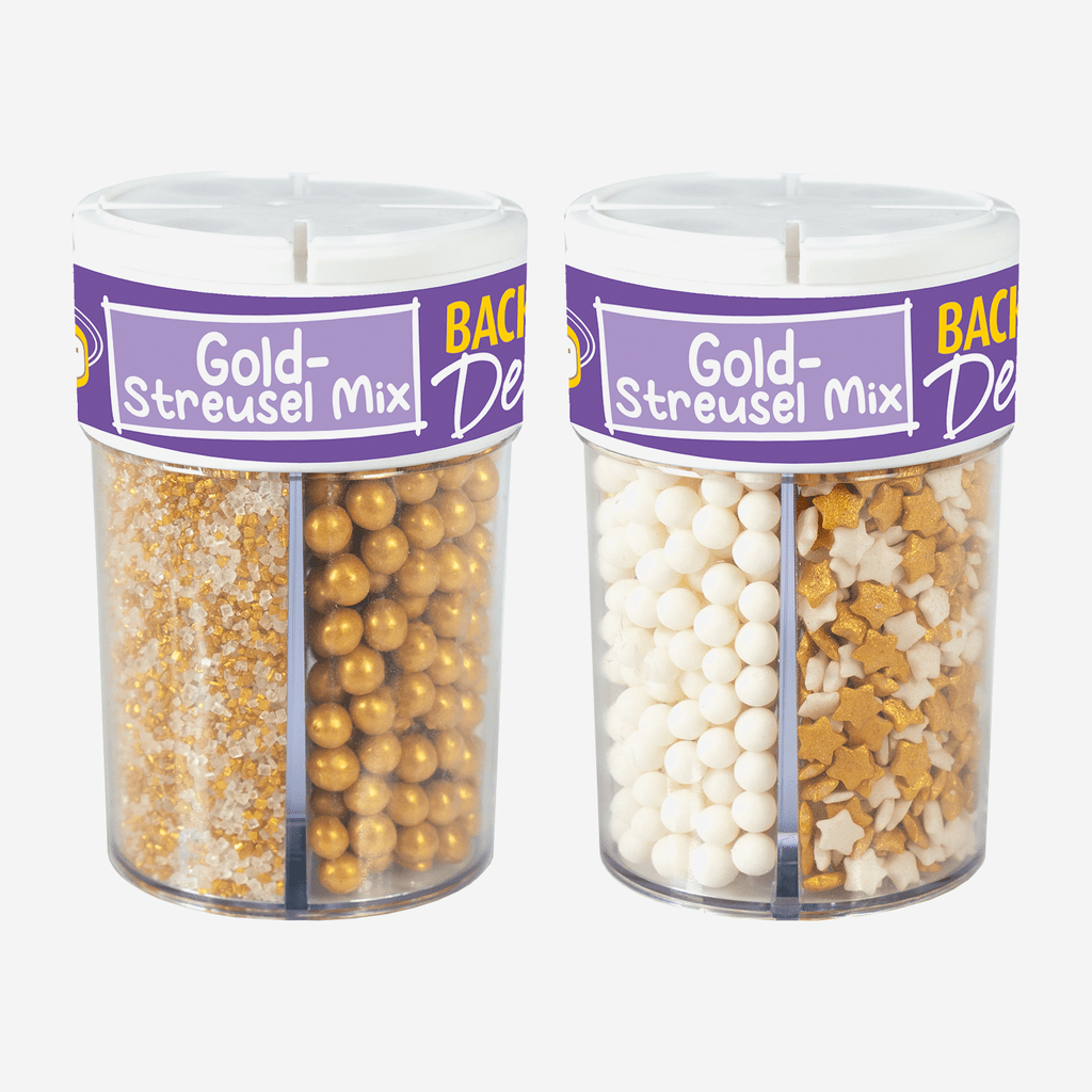 4 w 1 ZŁOTY MIX Posypka Cukrowa, 120 g