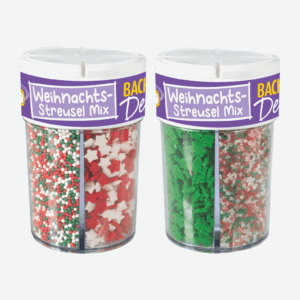 4 w 1 Świąteczna Posypka Cukrowa, 120 g