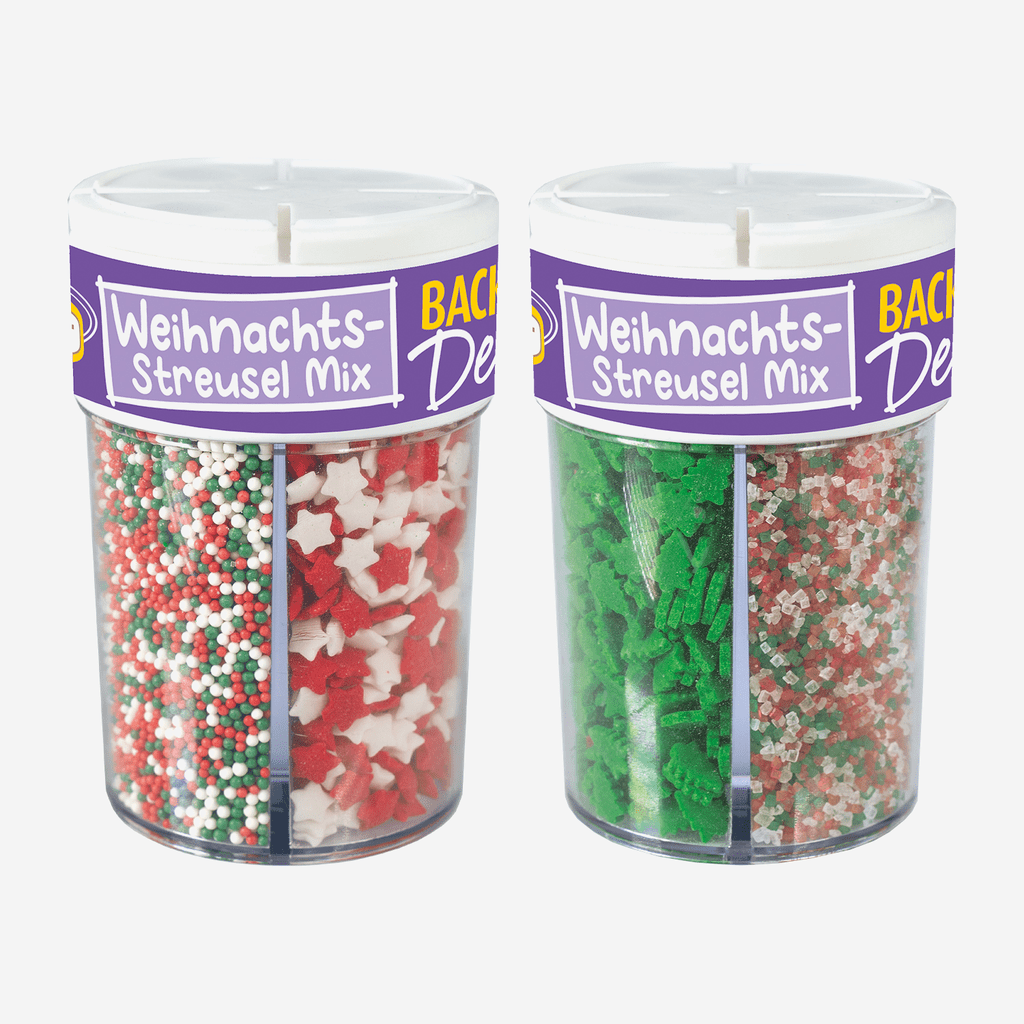 4 w 1 Świąteczna Posypka Cukrowa, 120 g