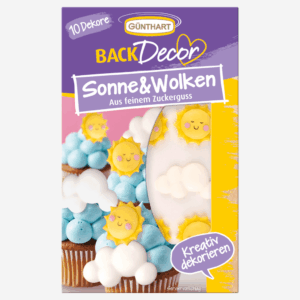 Cukrowe Słońca i Chmurki, 10 szt