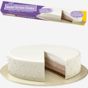 Masa Cukrowa w Białej Rolce, Ø 36 cm