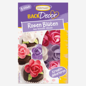 Jadalne Róże z Opłatka, 8 szt