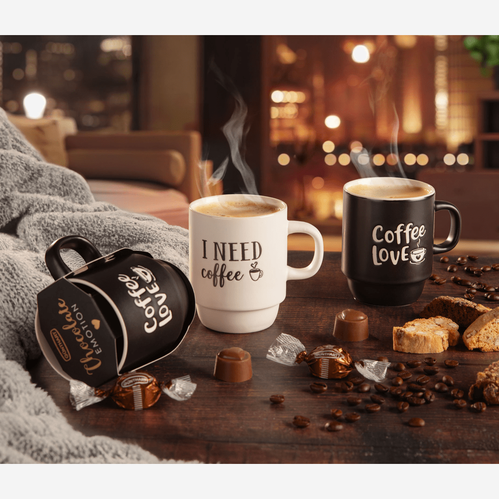 Kubek Ceramiczny z Napisami „I need Coffee” lub „Coffee love” - obrazek 5