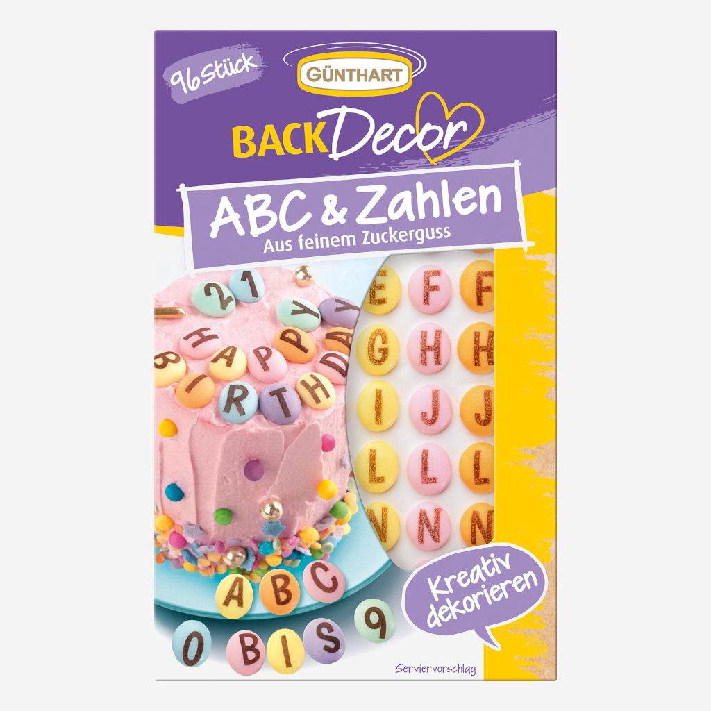 Kolorowe Litery i Cyfry z Masy Cukrowej