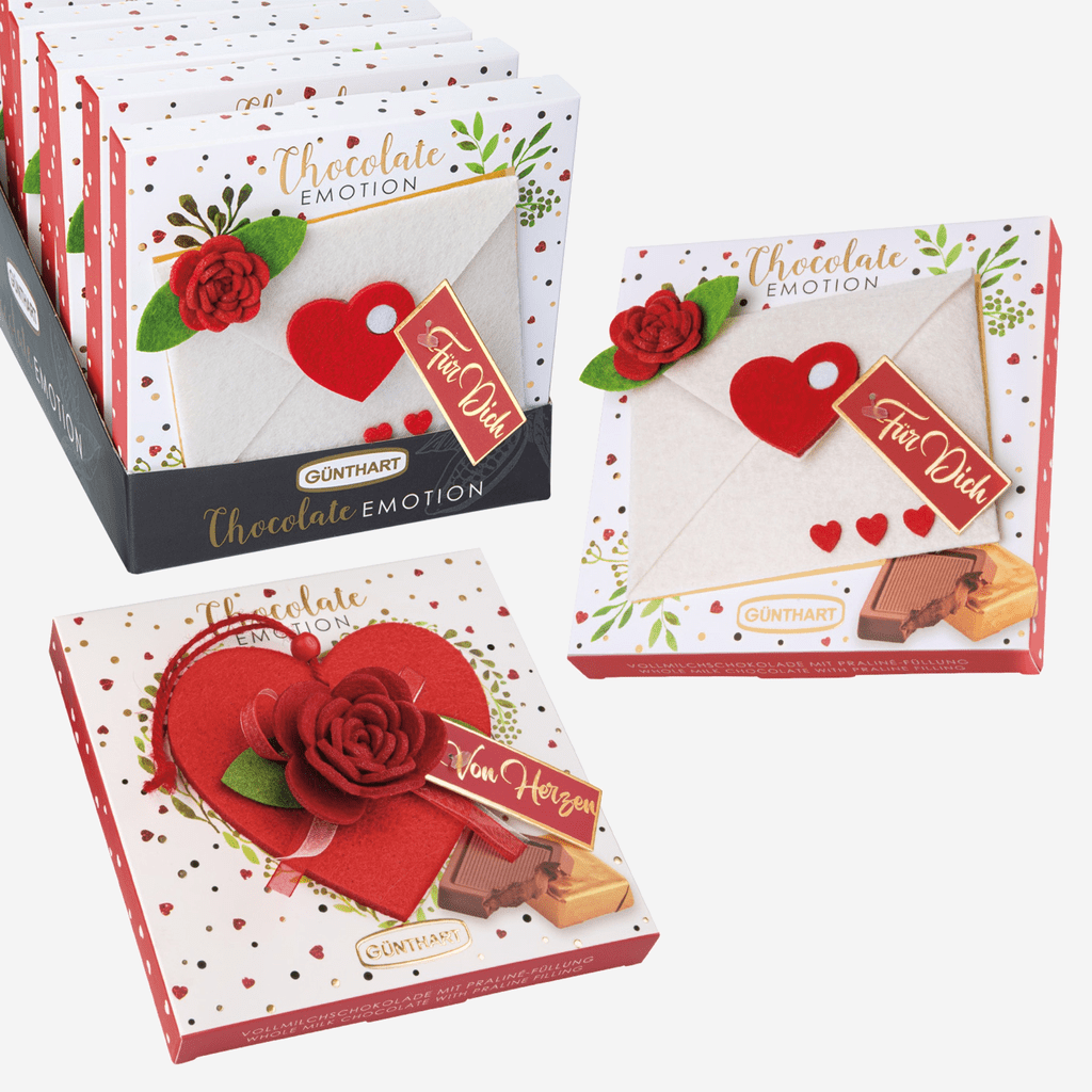 Pudełko Pralin z Filcową Ozdobą