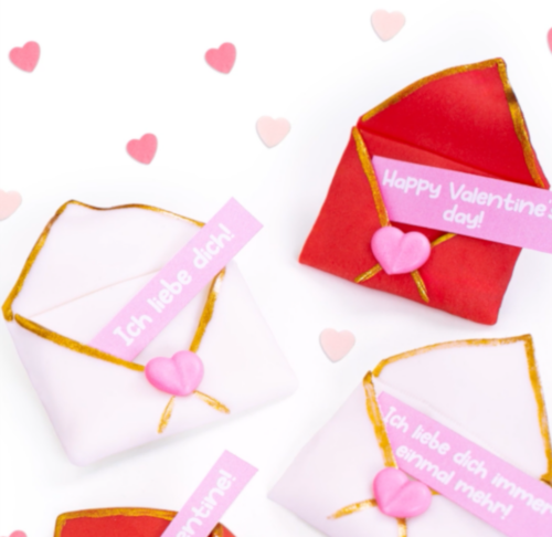 Walentynkowe słodkie listy